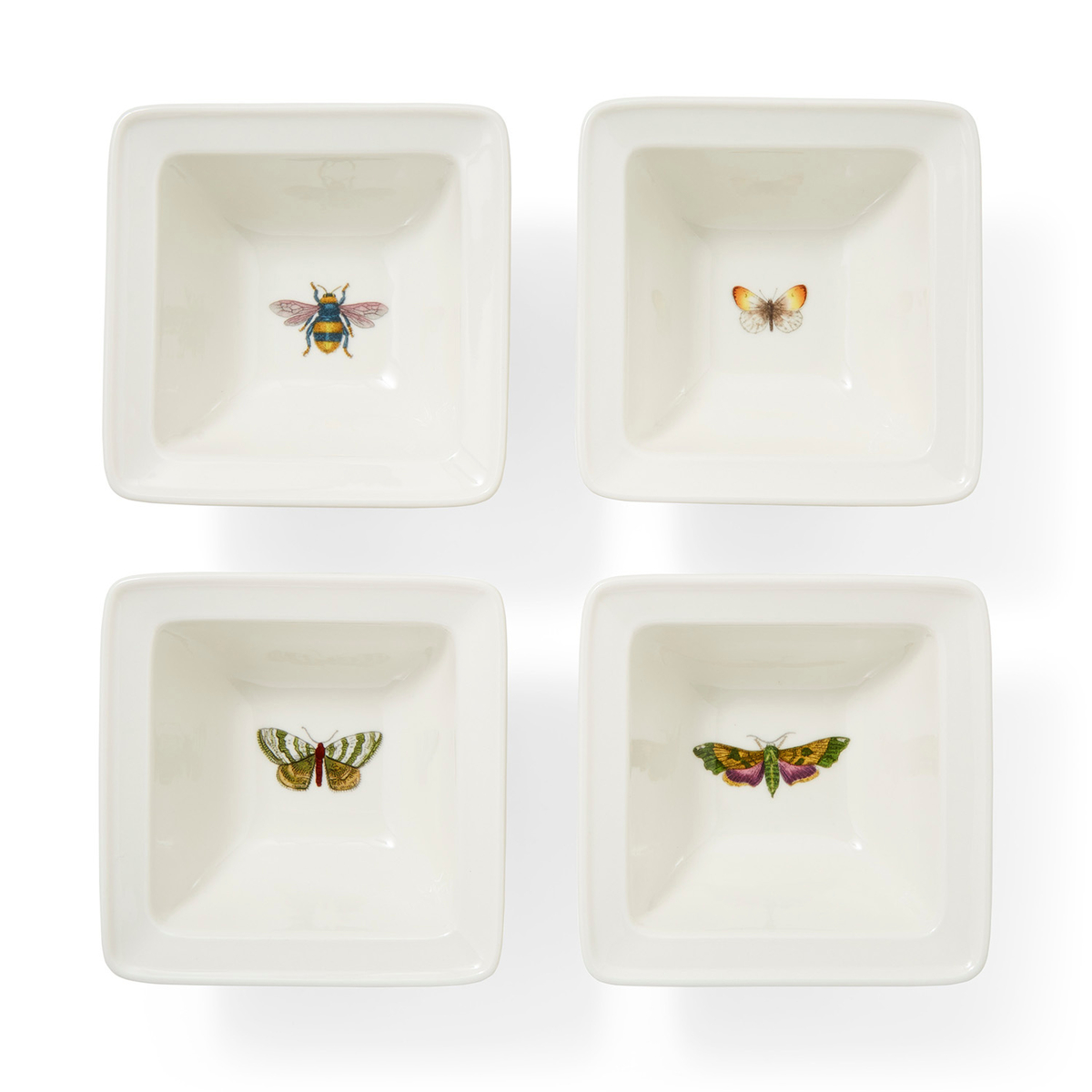 Botanic Garden Set of 4 Small Square Bowls image number null